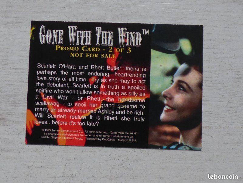 Autant en emporte le vent trading card (image 2)