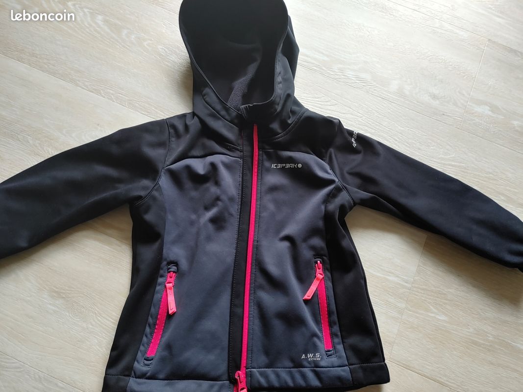 Veste noir Icepeak 5/6 ans (image 1)