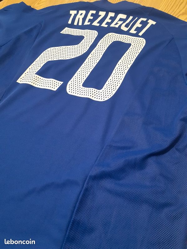 2002 - maillot domicile Equipe de France - Trezeguet #20 (M