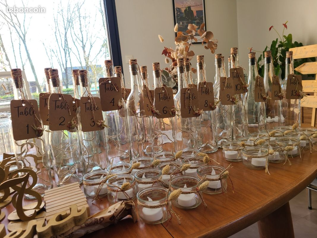 Lot De 24 Photophores Dorés En Verre Pour Bougies Chauffe-Plat - Décoration Mariage Et Table Élégante