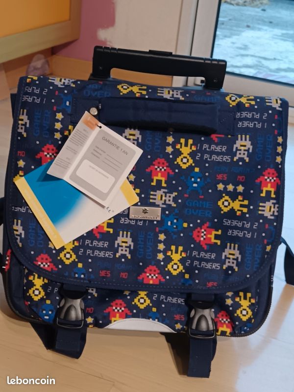 Cartable à roulette enfant Snowball Papeterie Fournitures