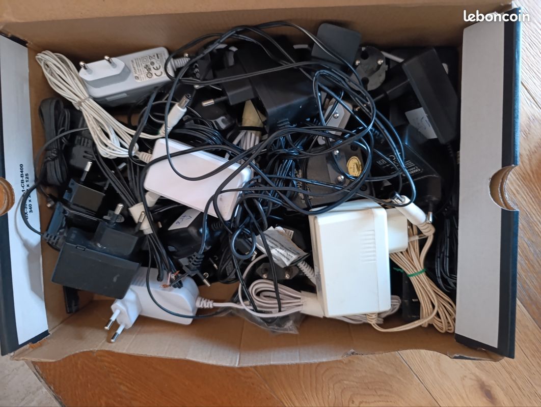 Câbles d'alimentation, chargeurs téléphone et PC (image 6)
