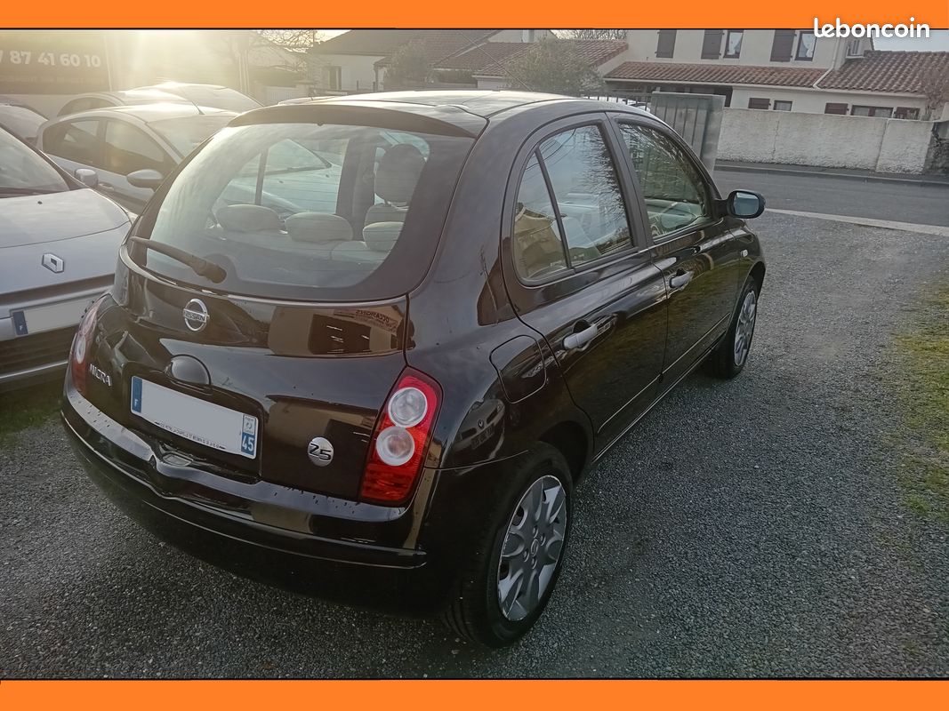 Nissan Micra K12 restylée 1.2i 16v 80cv 1ère Main 156 000 Kms (image 3)