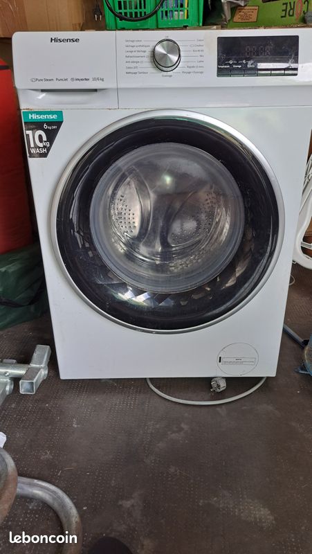 Machine (lavante10kg.sèchante6kg)HISENSE (image 3)