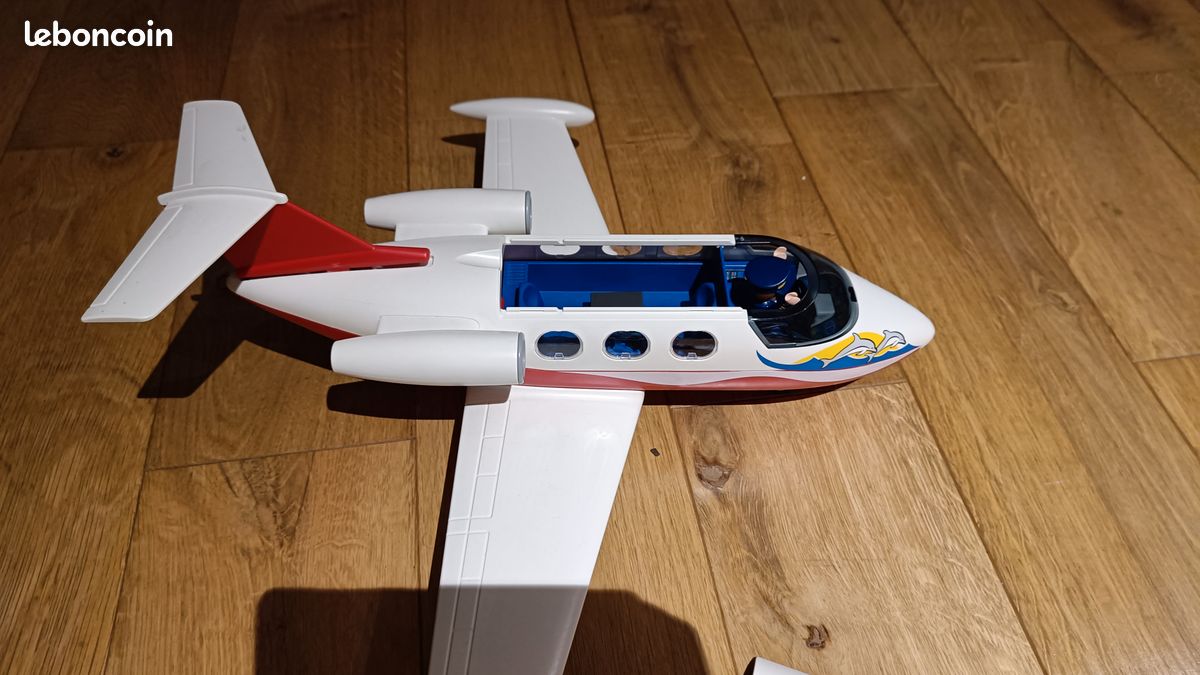 Avion playmobil avec pilote (image 3)