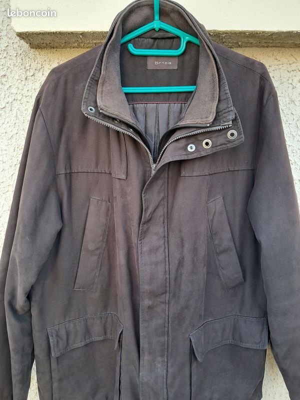 Parka long homme Brice marron taille XL (image 3)