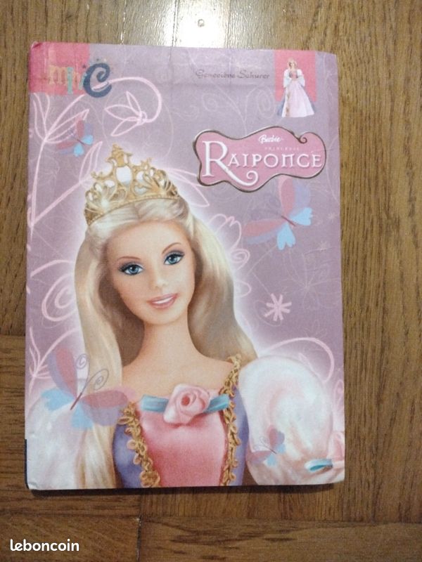 Livre enfant barbie princesse Raiponce (image 1)