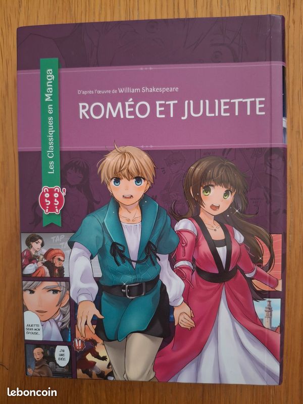 MANGA – Les Classiques en manga – ROMEO ET JULIETTE (d’après l’œuvre de Willima Sakespeare) – par Megumi Isakawa (image 1)
