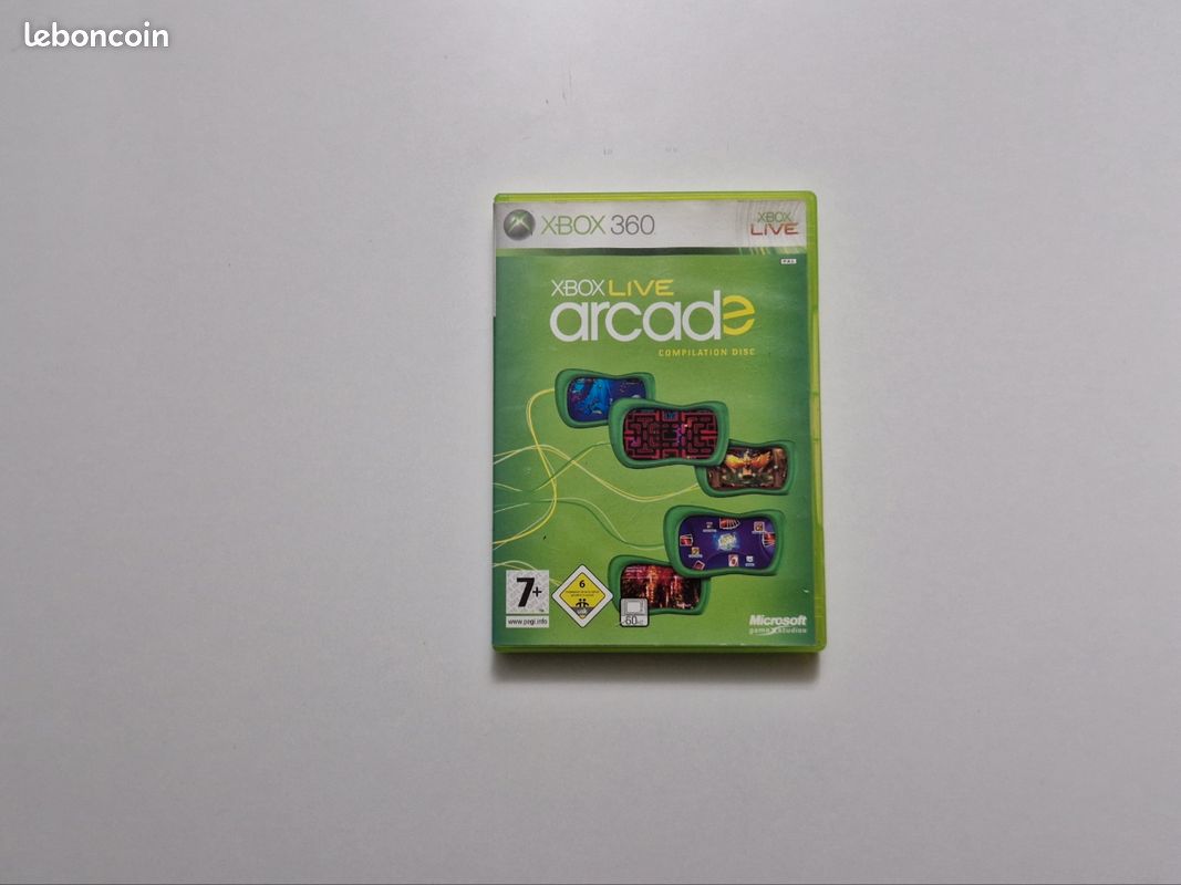 Xbox 360 Live Arcade Compilation Disc – PAL, FR, Bon état