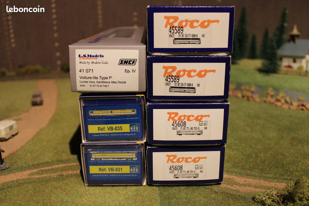 HO SNCF KLEIN MODELLBAHN PLAT A RANCHERS comp ROCO TRIX JOUEF LS MODELS