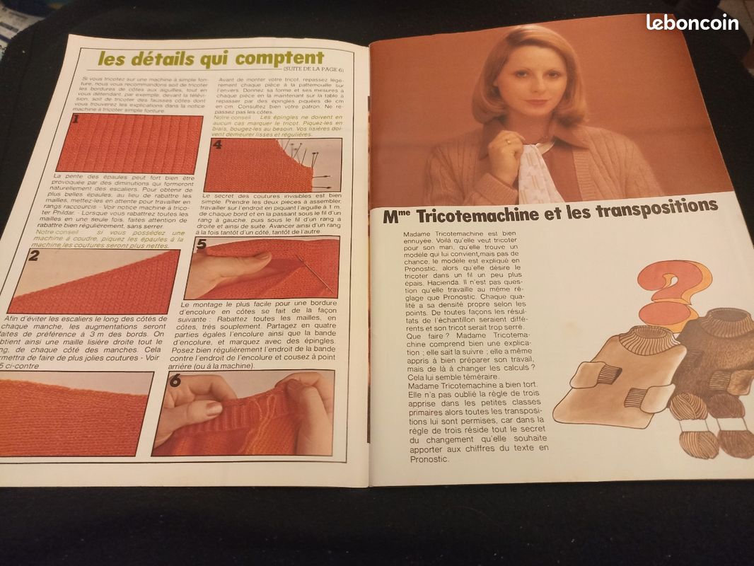 Livre De Tricot Machine Ancien - Forsell Fashion Book 1 - 1986