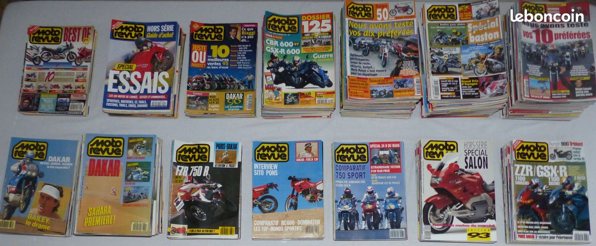 Gros lot Moto Revue à saisir (image 1)