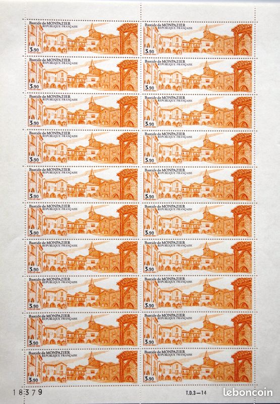 Feuilles de Timbres Neufs-Lot 3 (image 4)