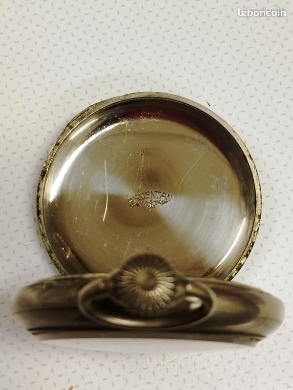 Montre Gousset Argent Lepeltier-Colas - Médaille D'or Paris 1900, Vintage, à Restaurer (manque Vitre, Aiguilles)