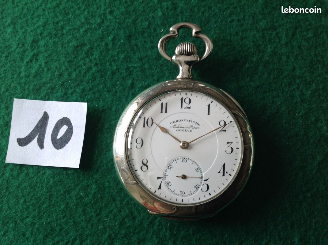 Montre à Gousset Antoine Frères 1900 – Argent, Mécanique, Vintage Pour Homme