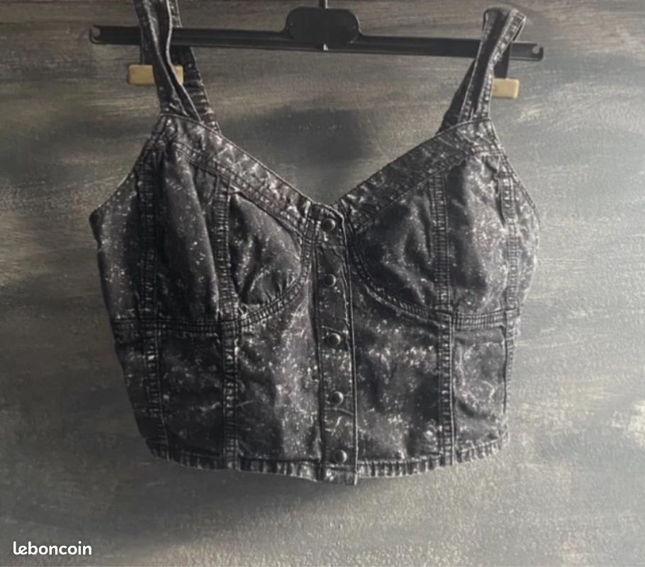Bustier femme, quasi neuf, taille S (image 1)