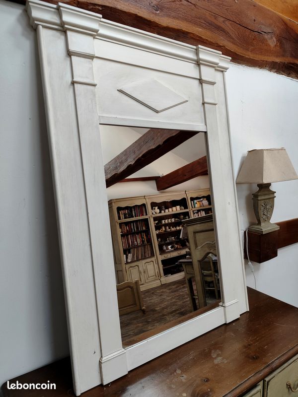 Miroir bois massif – Style Château & Dépendances – Très bon état (image 3)