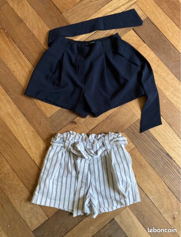 Shorts fille Zara 12 ans 34 14 ans 36 TBE Vêtements