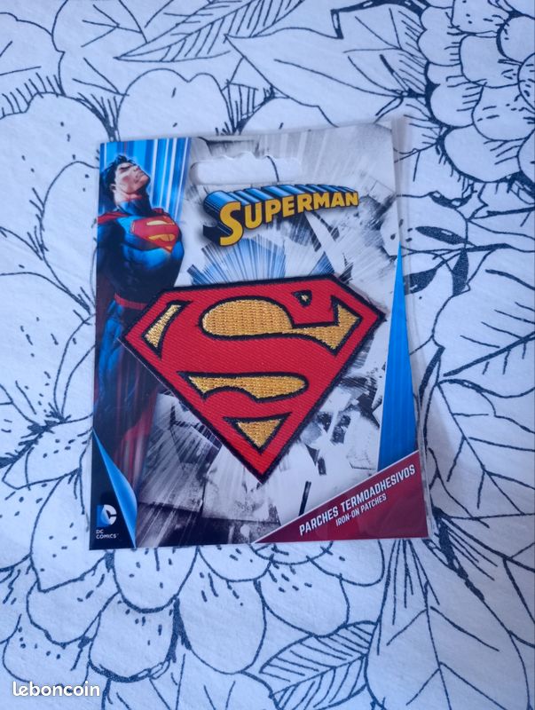Patch thermocollant Superman (image 1)
