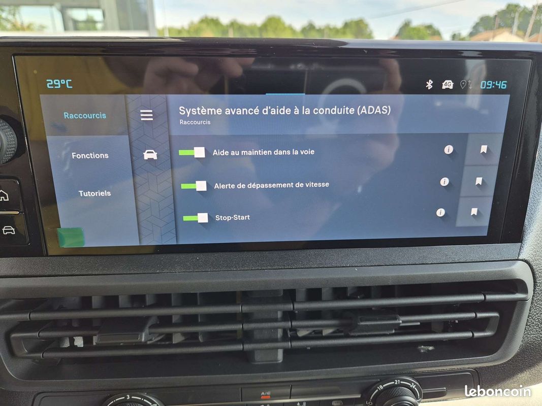 Citroen JUMPY FG XL 2.2 DIESEL 180CH CABINE APPROFONDIE FIXE AUTOMATIQUE (image 19)