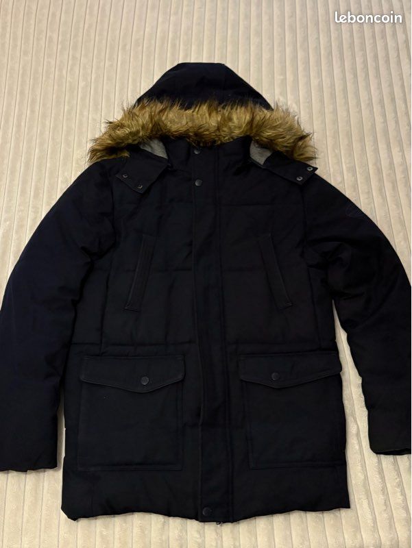 Parka Armand Thiery AT Company homme – Taille L – Capuche fourrure