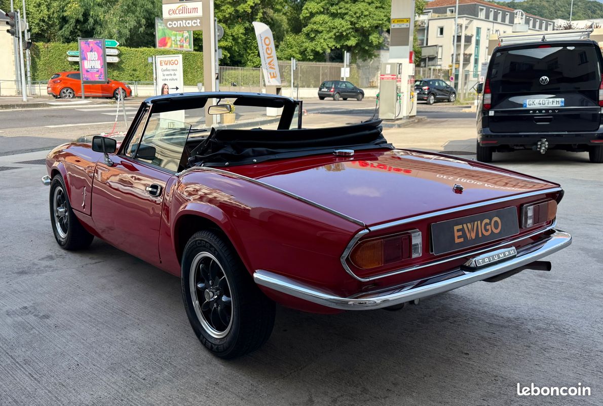 Triumph spitfire 1500 fh + cg collection + rhd (image 5)
