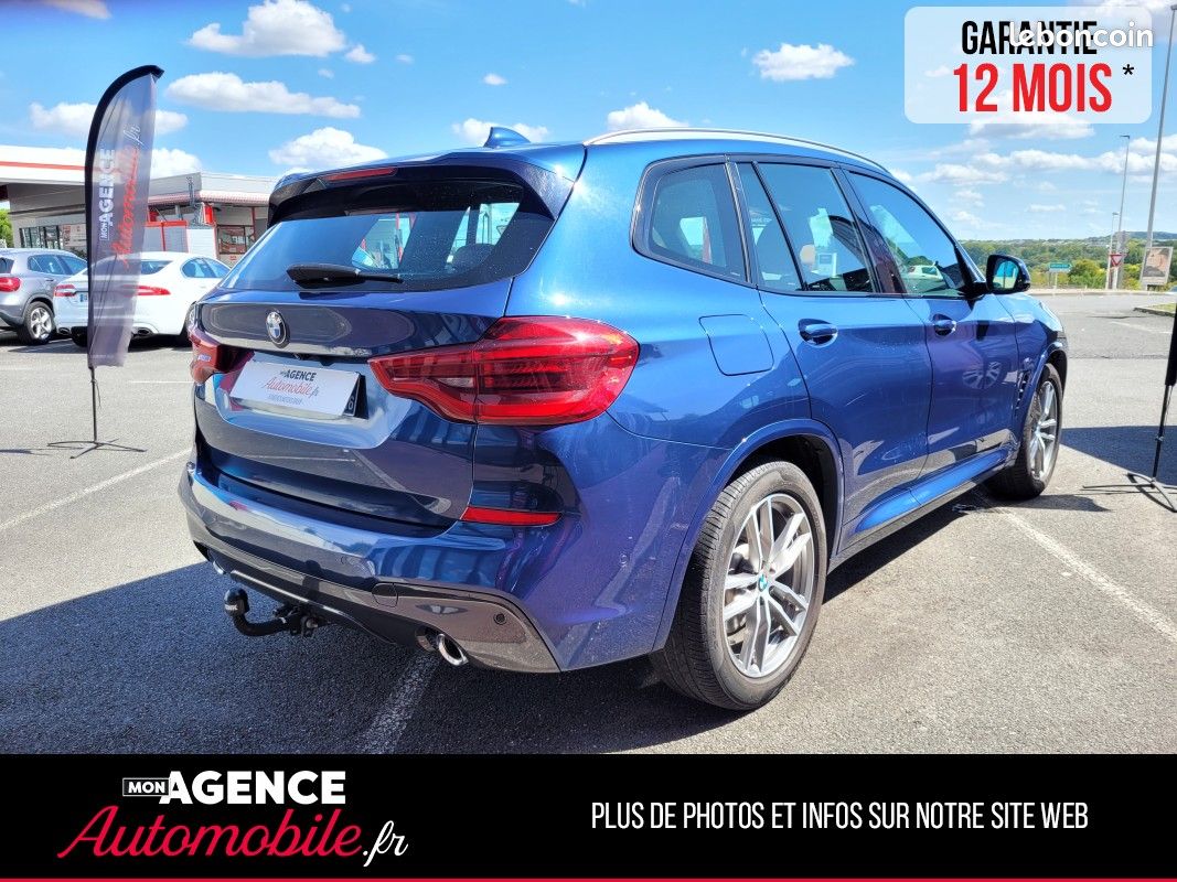 BMW X3 (G01) XDRIVE 20dA 190CH M SPORT BVA8 (image 3)