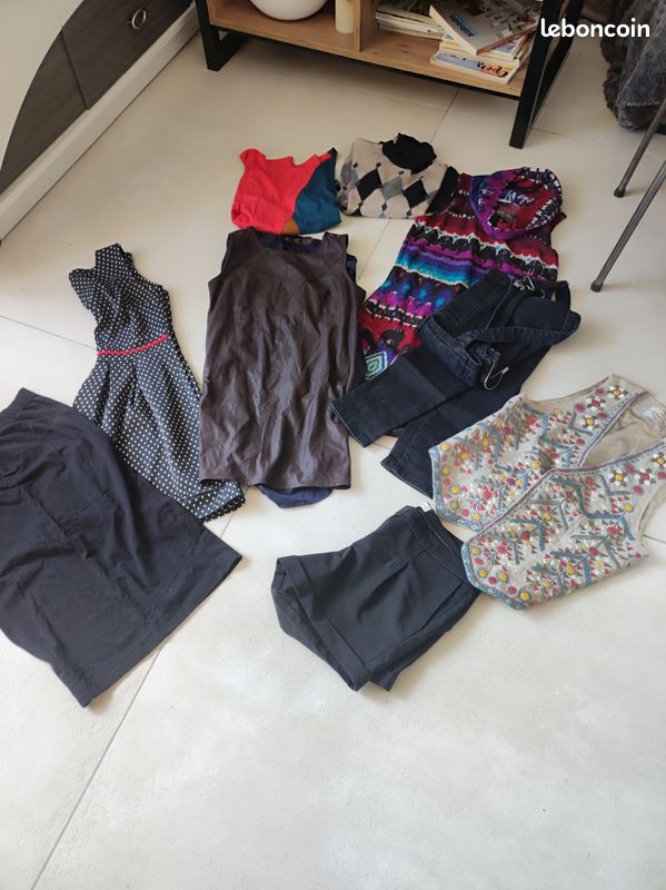 Vend Lot habits + chaussures femme 38 - T37 (image 1)