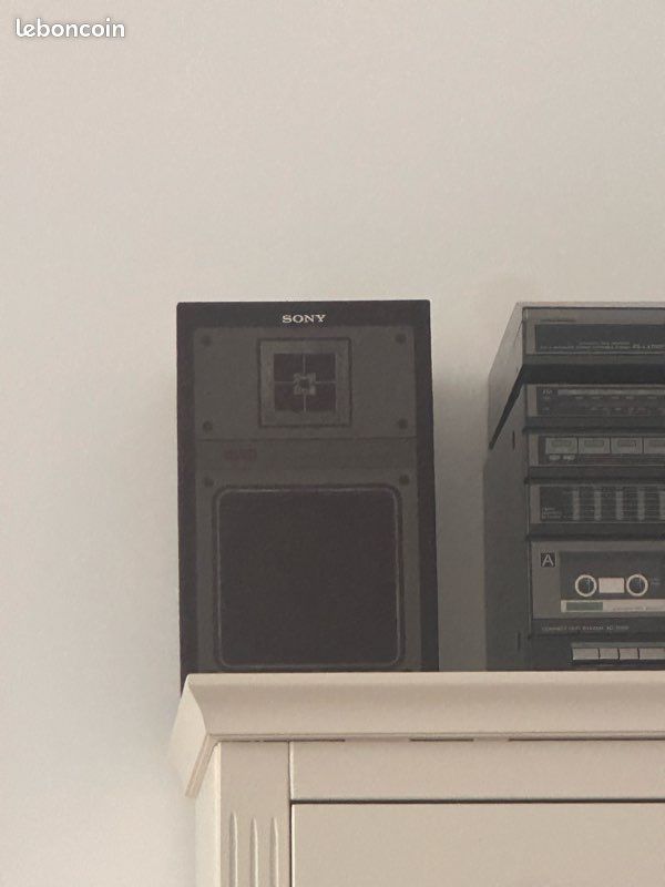 Chaîne Hi-Fi Sony XO-700W Vintage Années 80 – Complète avec platine vinyle, enceintes et notice (image 5)