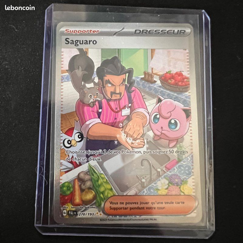 Carte Pokemon SAGUARO 270/193 FA EV2 Ecarlate et Violet PAL FR NEUF -  Collection