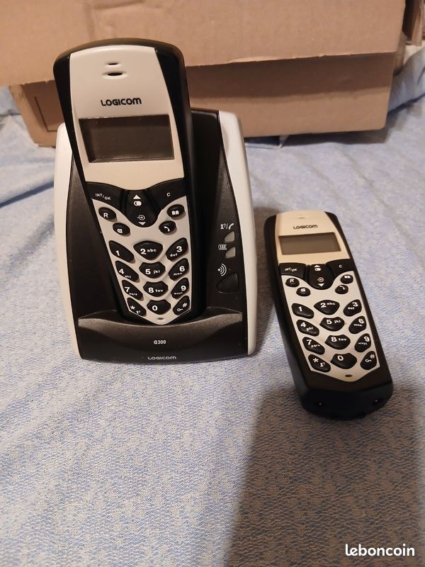 Duo de téléphones sans fil Logicom G300 (Base G302) (image 4)