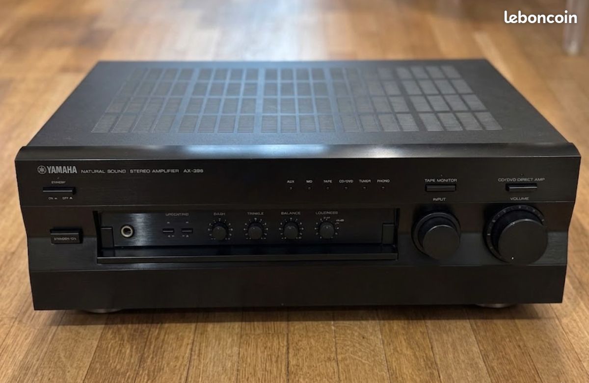 ampli integré yamaha ax 396 black