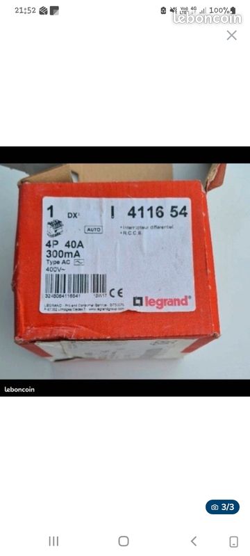 Interrupteur differentiel legrand (image 3)