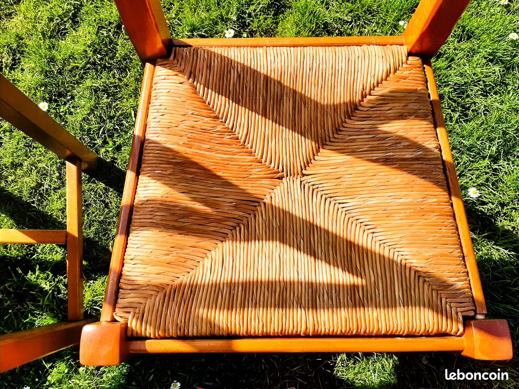 Chaise en paille de cuisine (image 4)
