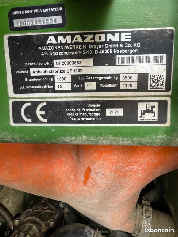 Amazone UF 1602 (image 10)