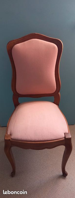 Chaise Merisier Capitonnée (image 1)
