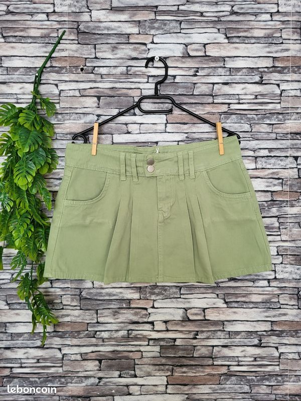 Mini Jupe Sexy Verte – Chevillère Bijoux