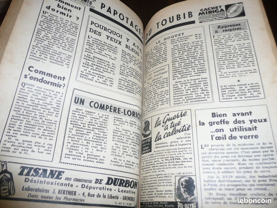 Bretagne Normandie Pays de la Loire almanach Ouest France 1950 (image 3)