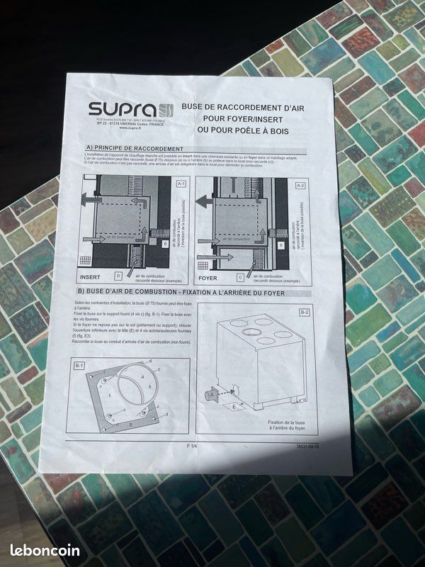 Insert de foyer cheminée supra (image 10)