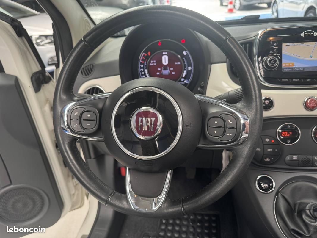 Fiat 500C 1.2 8v 69ch Eco Pack Lounge (image 20)