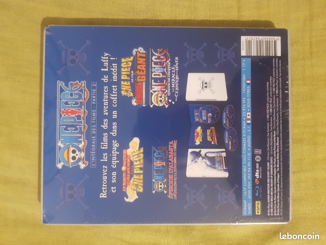 One piece Neuf l'intégrale des films bluray (image 3)