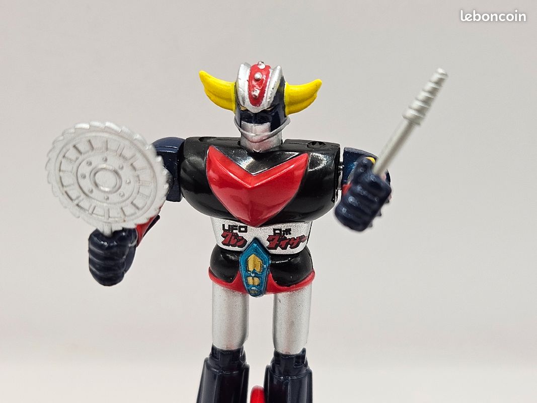 Goldorak Spazer Popy Set Gashapon 7cm 12cm Complet Japon