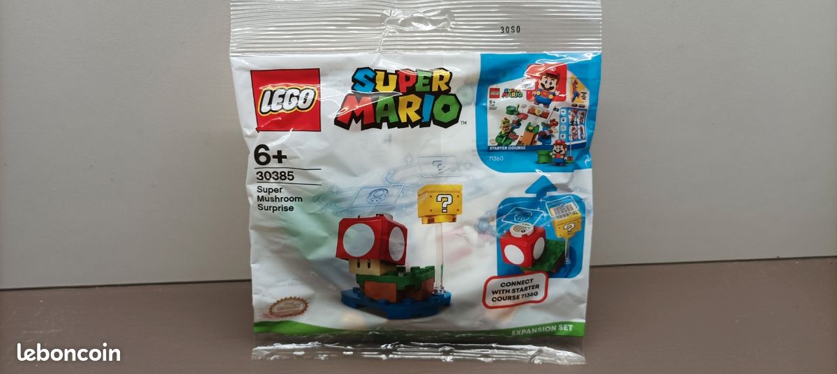 Lego 30385 Lego Super Mario Polybag Lego 30385 Lego Mario Mushroom