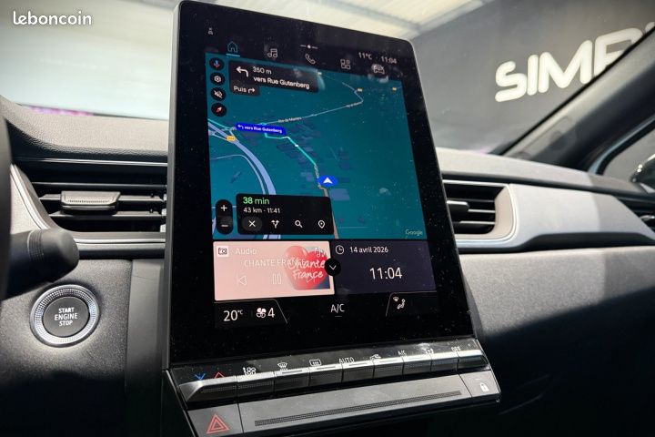 RENAULT CAPTUR E-Tech full hybrid 145 Techno Carplay Attelage Garantie 12 mois (image 13)