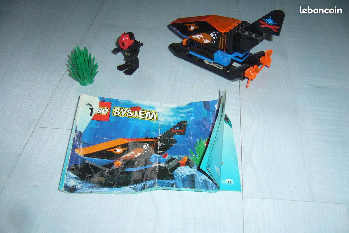 LEGO Aquazone Aquasharks Shark espion 6135 (image 1)