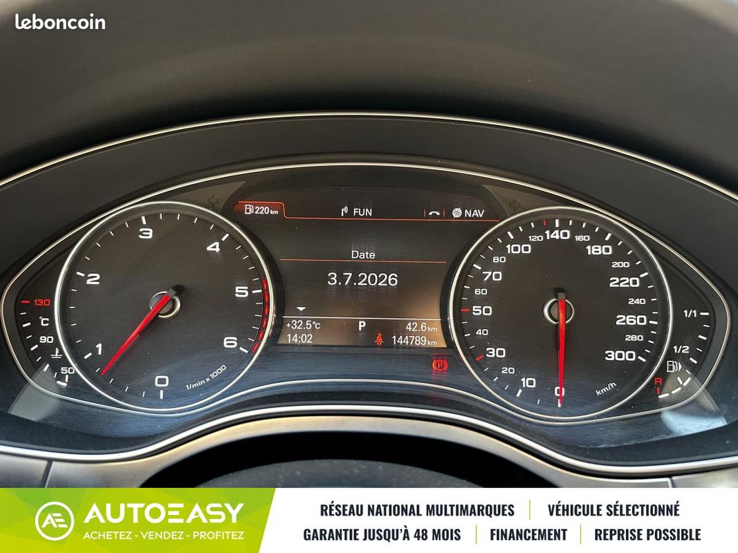 Audi A6 Avant IV (C7) 3.0 V6 TDI 204ch Quattro Ambition Luxe Multitronic / FULL SUIVI ENTRETIEN (image 17)