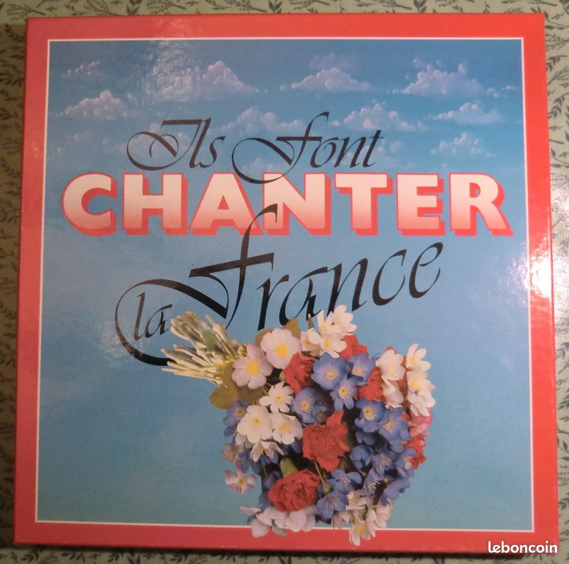 Disques vinyles 33 tours (coffret 8+1) : Ils font chanter la France (image 1)
