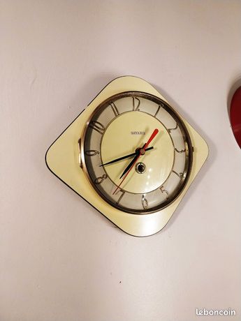 Horloge Murale Cuisine Cuisinart – Style Ancien – Par Conclocktions – État Neuf Sans Boîte