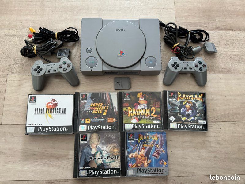 Manette PlayStation 1 (PS1) Rayman - Occasion Fonctionnelle - Pour Rétrogaming