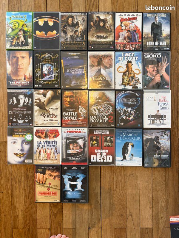 Collection DVD – Films cultes, Disney, Simpsons – à l’unité ou en lot (image 2)